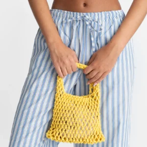 Mini Bag με αραιή πλέξη - Thumbnail Image 6