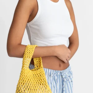 Mini Bag με αραιή πλέξη - Thumbnail Image 5