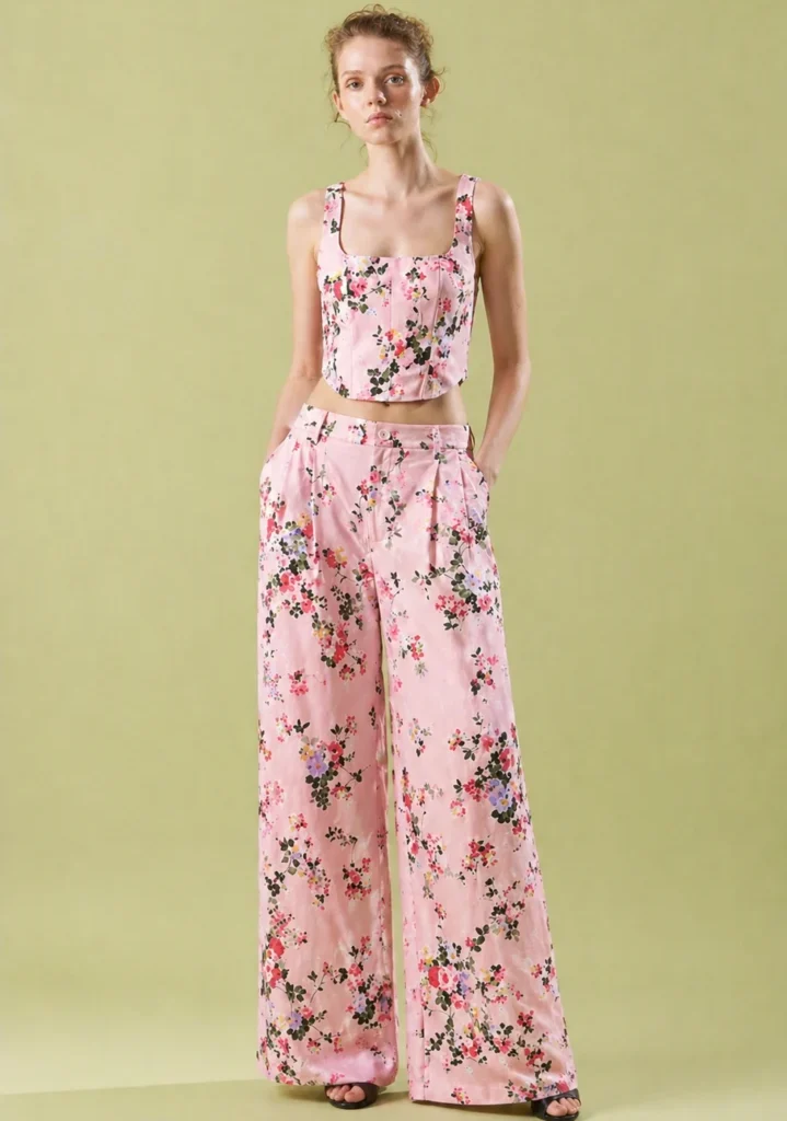 Lumina Floral Παντελόνα
