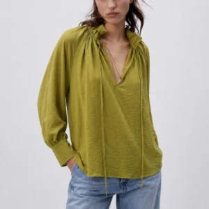 Πουκάμισο Relaxed Tie-Neck - Thumbnail Image 2