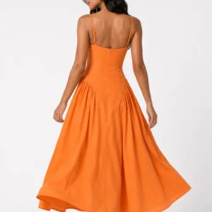Midi Bustier Φόρεμα - Thumbnail Image 2