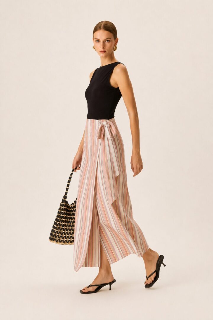 Κίμωλος Wrap Skirt - Image 3