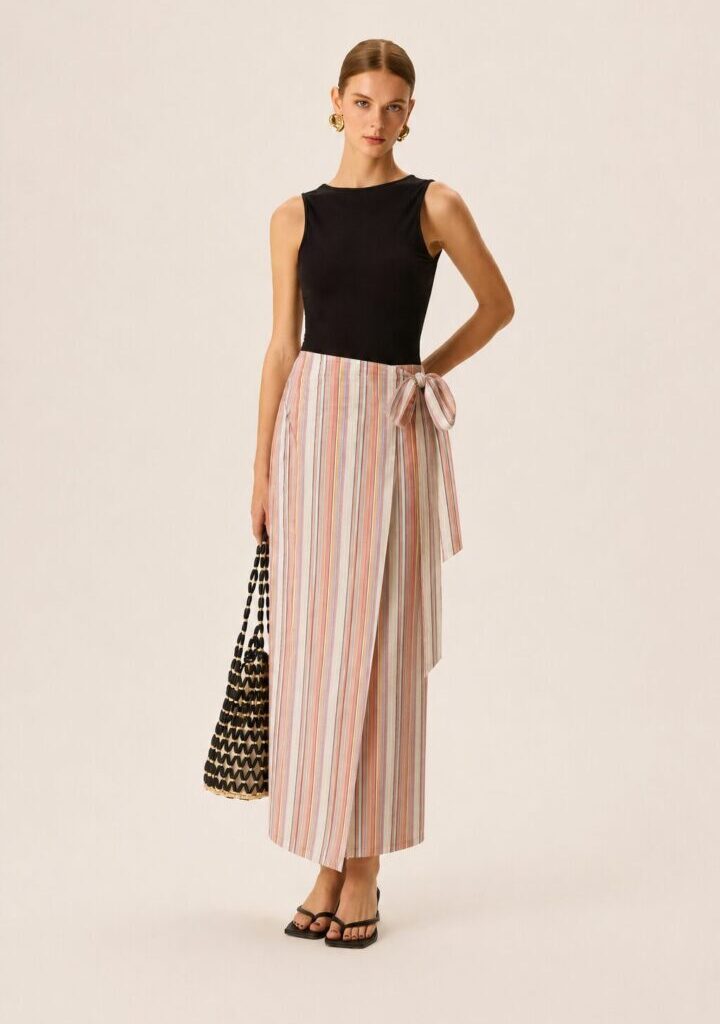 Κίμωλος Wrap Skirt