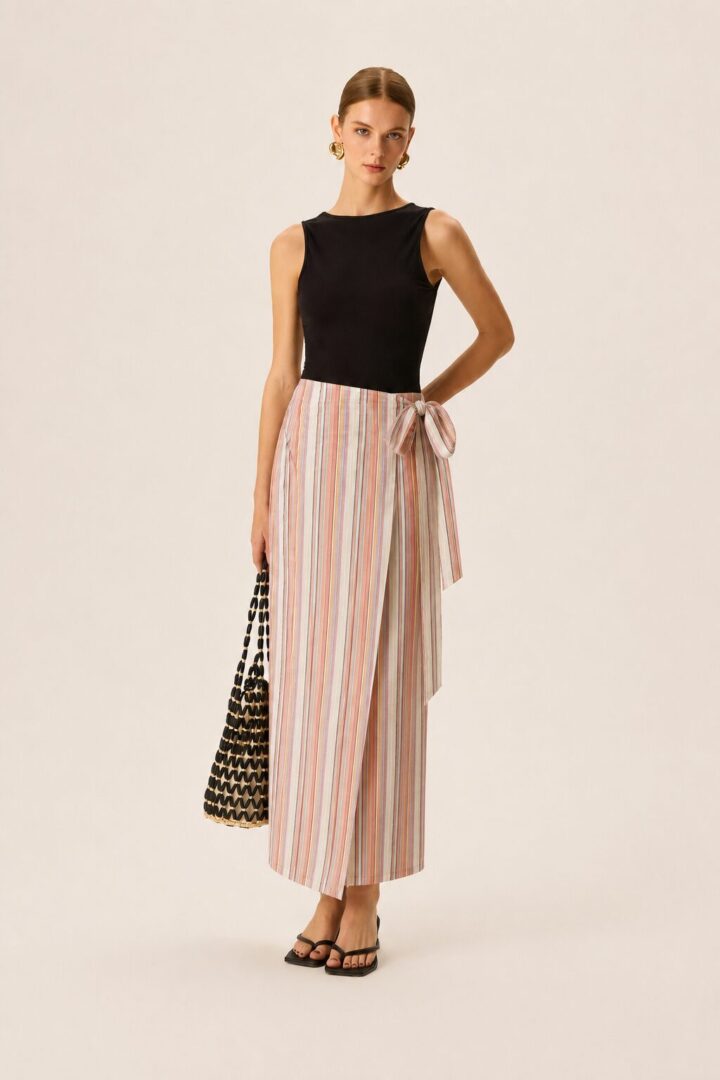 Κίμωλος Wrap Skirt - Image 1