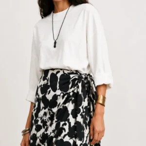 Σέριφος Wrap Skirt - Thumbnail Image 5