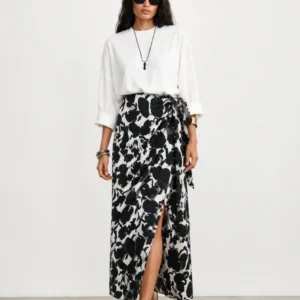 Σέριφος Wrap Skirt - Thumbnail Image 2