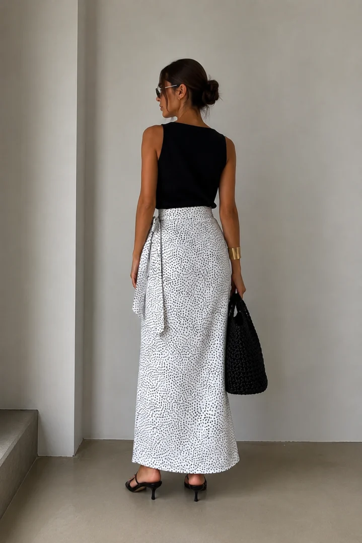 Φολέγανδρος Wrap Skirt - Image 4