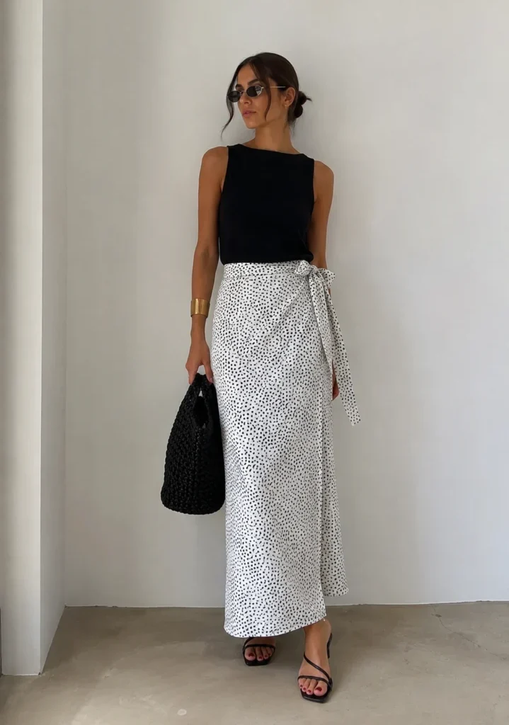 Φολέγανδρος Wrap Skirt