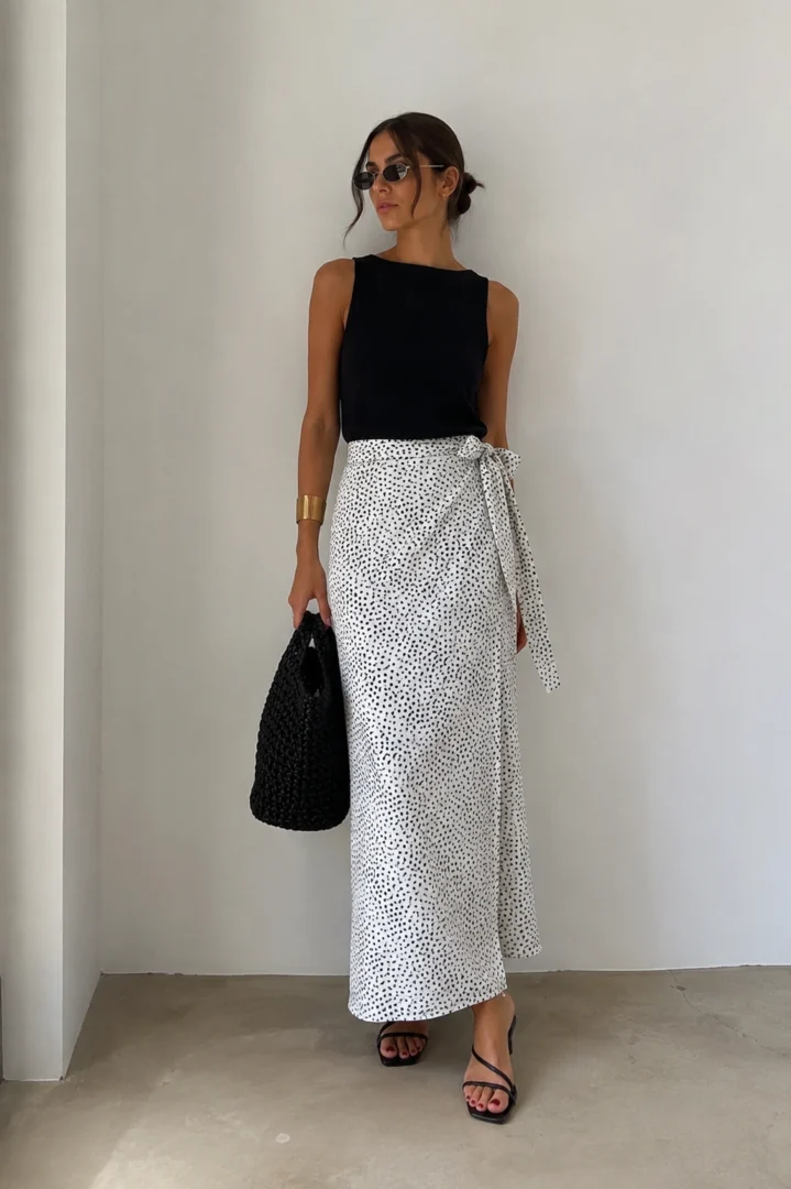 Φολέγανδρος Wrap Skirt - Image 1
