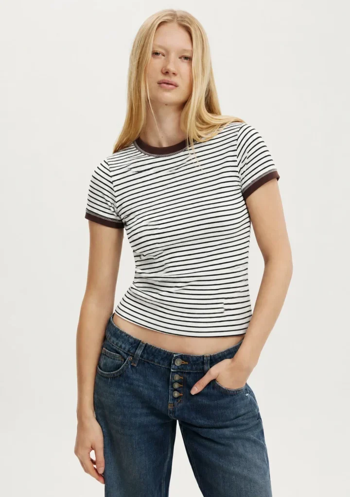 Classic Stripe Cotton Top