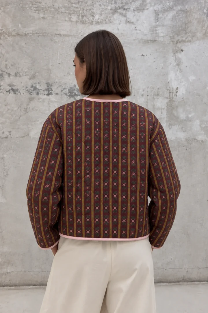 Vintage Quilted Jacket - Image 4