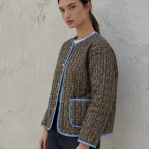 Vintage Quilted Jacket - Thumbnail Image 3