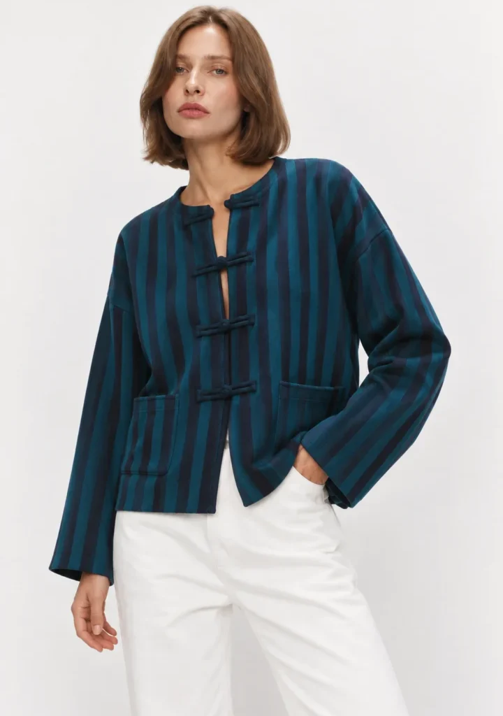 Striped Knit Ζακέτα