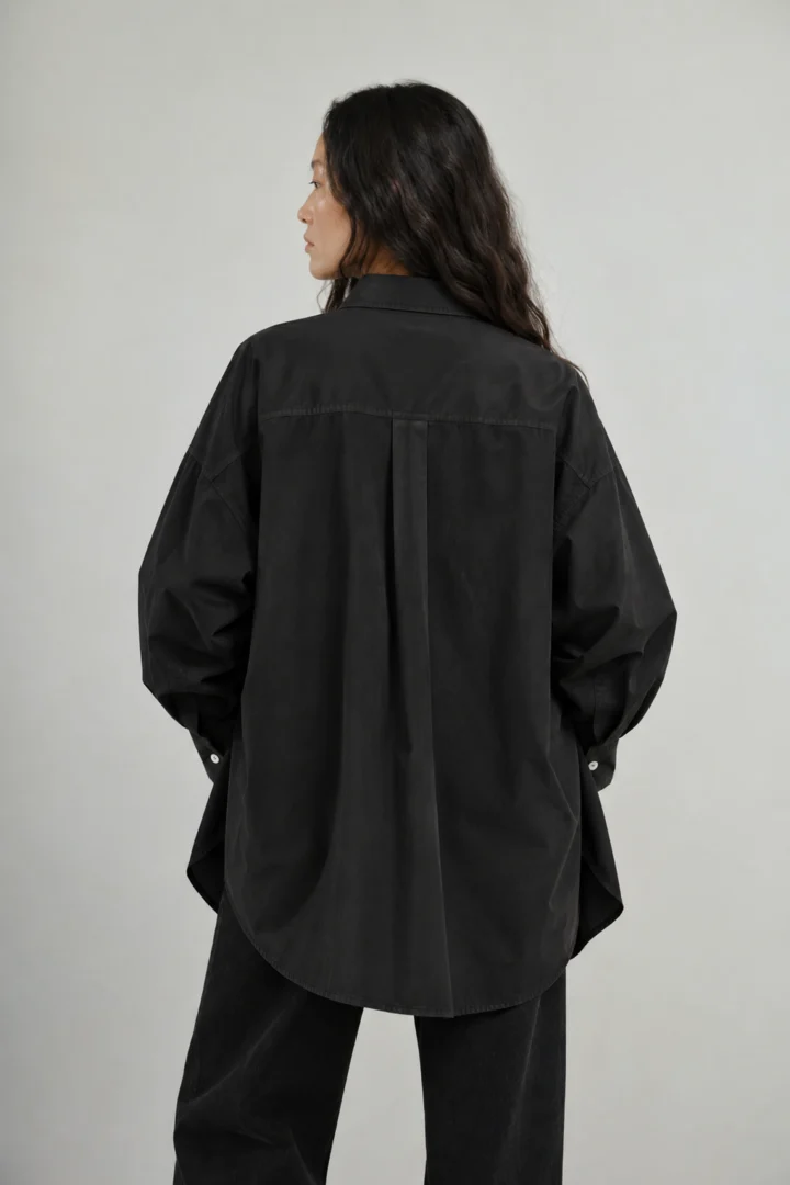 Oversized Βαμβακερό Πουκάμισο - Image 6