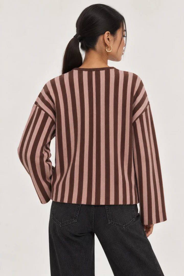 Striped Knit Ζακέτα - Image 2