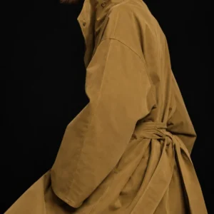 Lumina Long Trench Coat - Thumbnail Image 3